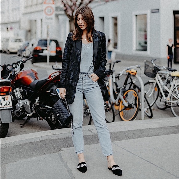 Oversized Single Breast Blazer size small - Picture 2 of 13